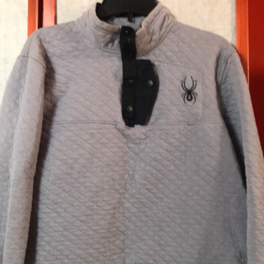 Spyder quilted pullover Sz Large